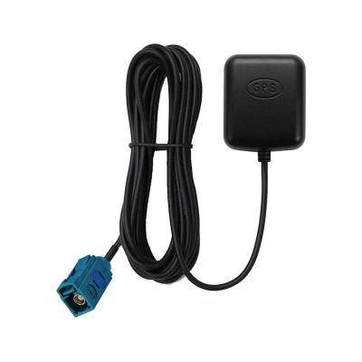 China Waterproof RG174 28dB Gain Active GPS Antenna (Customizable) With Fakra C Connector for sale