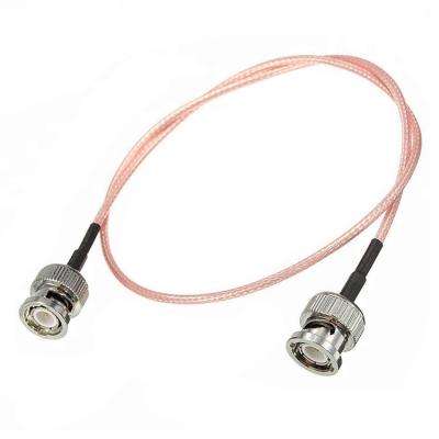 China RG58/1.13/RG178/174/316/LMR RF Cable BNC Plug To BNC Plug Male RF Coaxial BNC Male To Male Cable Assembly for sale