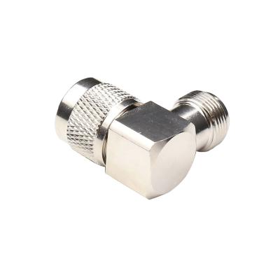 China Angel RF Wi-Fi 90 Degree RF Wi-Fi Adapter LMR400 RG58 N Type Male Plug Solder Flange Straight Connector for sale