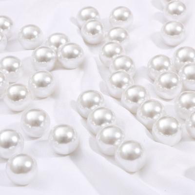 China Garment Accessories Factory Wholesale Faux Loose ABS Plastic Bead Bead For Garment Decoration for sale