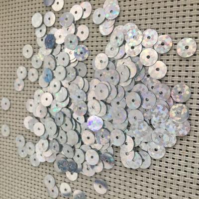 China Viable Round 5-6mm Cup and Flat Shape Garment Accessories Sequins for sale