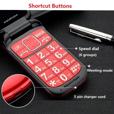 China Dual SIM Card F899 Flash Flip Document Mobile Phone Elderly Personalized Border Flip Student Phone Low Price Strong Vibration for sale