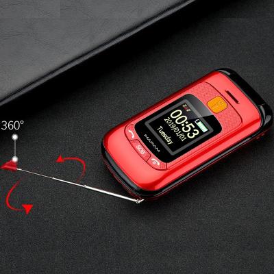 China Flash Dual SIM Card F899 Flip Document Mobile Phone Elderly Personalized Flip Student Phone Small Price Adjust Touch Screen One Dial SOS for sale