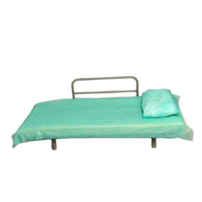 China Polypropylene Hot Sale Accept Custom Made Non Woven Disposable Bed Sheet PP Medical Fitted Bed Sheet for sale