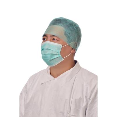 China Disposable Elastic Doctor Cap Skillful Polypropylene Doctor Nurse Buffy Hat PE Maker for sale