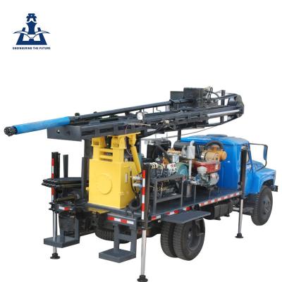 China Top Selling Best Water Well Drive Head Truck Mounted Portable Water Well Drilling Rig For Sale for sale