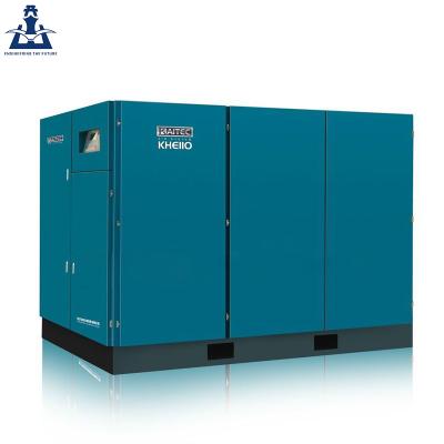 China KAITEC OIL-LESS High Efficiency Screw Diesel Powered Portable Air Compressor For Mine for sale