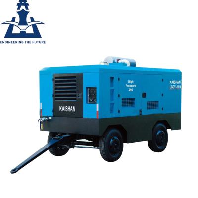 China LGCY-33/25 Lubricated Portable Air Compressor Cougar Diesel Compressors for sale