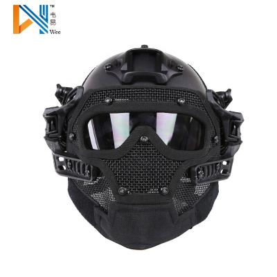 China Lightweight G4 Helmet System Tactical Plastic Military Helmet Fast With Face System for sale