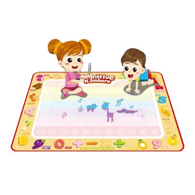 China Kids Painting DIY Colorful Doodle Board Painting Toy Graffiti Play Mat Water Drawing Magic Mat for sale