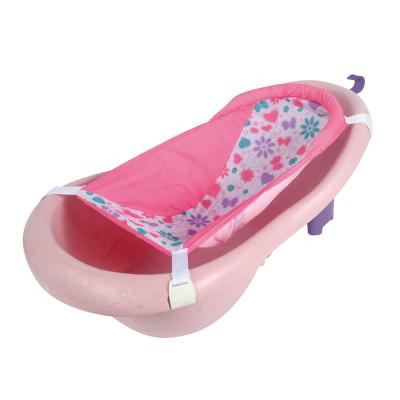 China Portable Newborn Baby Bathing Infant Bath Time Play Toys Baby Shower Basin Comfort Tub for sale