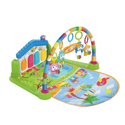 China Eco-Friendly Multi-Function Gym Newborn Infant Infant Kick and Play Piano Mat Fitness Baby Musical Mat for sale