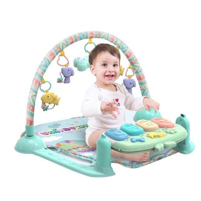 China Night Light and Projector Function Musical Mat Activity Gym Piano Play Musical Crawling Mat for Baby for sale