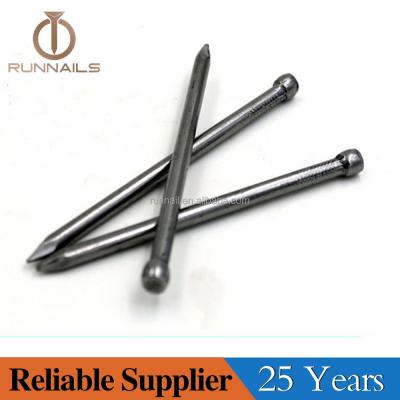 China Steel Hardened Steel Nail Lost Head / Lost Head Concrete Nail for sale