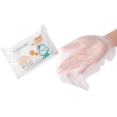 China Baby Hand Mouth Care Eco-friendly Exclusive High Quality Oral Cleaner Wet Cotton Wipes for sale