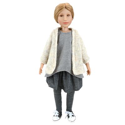 China Eco-friendly vinyl material educational toy doll 18 inch OEM vinyl girl doll fashion bjd ball doll for sale for sale