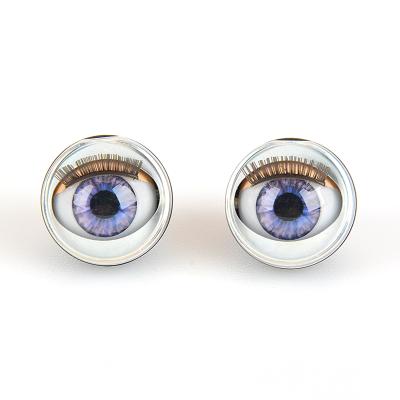 China DIY Handcraft Custom 8mm Blink Round Acrylic Doll Eyes Doll Open Eyes For American-Girl Dolls for sale