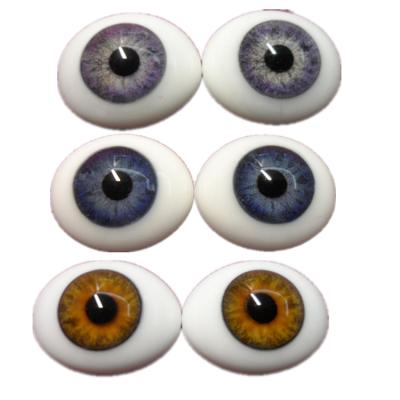 China stuffed & Plush Toy High Quality Oval Shape glass doll eyes 6mm-24mm wholesale price of newborn reborn baby doll and girl doll toy for sale for sale