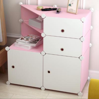 China Modern Smart-Furn Baby Wardrobe Kids Kids Bedroom Furniture Fashion Modern Design Multi Layer Storage Shelf Multifunctional for sale