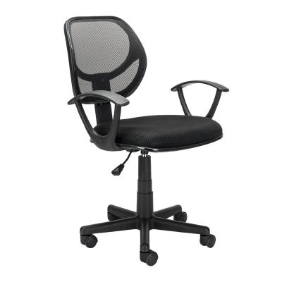 China New Arrival Smart Commercial Furniture Furn Black Ergonomic Cooling Ergonomic Mesh Computer Chair PU Leather Swivel Swivel for sale