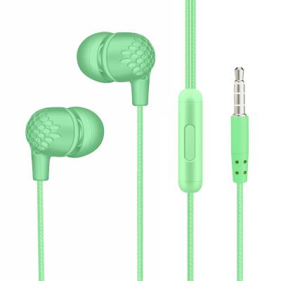 China Wholesale 3.5mm In-Ear Jack Headphones In-Ear Headphones Wired Colors With Microphone For iPhone Android Devices for sale