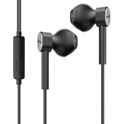 China In-Ear 3.5mm With Mic Jack Hands Free Stereo In-Ear Wired Headphones For iPhone Samsung Xiaomi Android Smartphone for sale