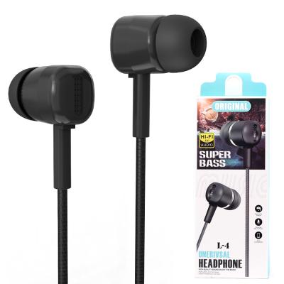 China Hot Selling Ear Hook Wired Headphones And Earphones For 3.5mm Jack Headsets In-Ear With MIC Headphones for sale