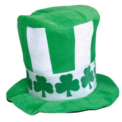 China St Patricks Day Party Decoration St Patricks Day Party Decoration Hat Shamrock Decorations Party Hat Green Clover Party Hat Shamrock Supplier for sale