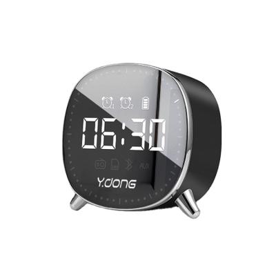 China Wholesale Home Indoor Music Player Smart Wireless Mini Speaker With LED Clock for sale