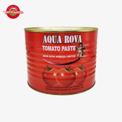 China Pasta de tomate em conserva natural 2200g Sem aditivos 30%-100% de pureza à venda