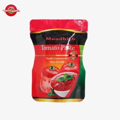 China Pasta de tomate de concentração tripla em saquete à venda