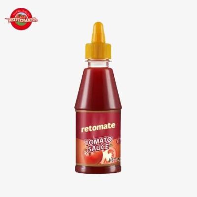 Chine Bouteille de ketchup de tomate, ISO 260g de ketchup sucré et aigre à vendre