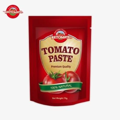 Chine Une pâte de tomate en sachet, facile à ranger. à vendre