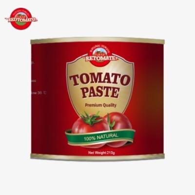 China OEM 210g Canned Tomato Paste For Factory Price Adheres To The ISO HACCP And Food Standards Recognized By The FDA for sale