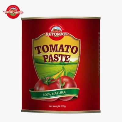 China Our 800g Canned Tomato Paste Conforms Rigorously To A Comprehensive Range Of International Quality And Safety Standards for sale