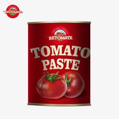 China 850g Canned Tomato Paste Of Superior Quality Boasting 28/30% Brix Concentration Meticulously Crafted In China for sale