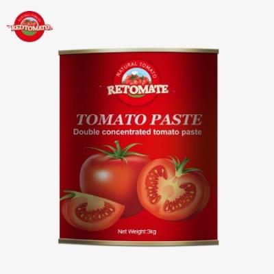 China 3 kg de pasta de tomate enlatada atende às normas de produção ISO HACCP BRC e FDA à venda