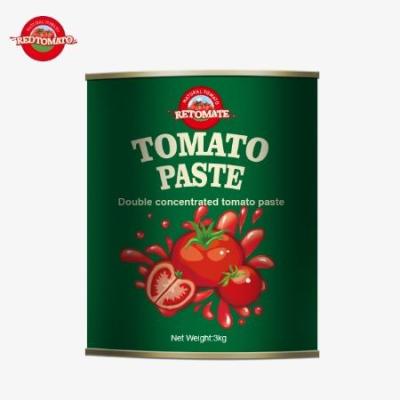 China Our 3kg Canned Tomato Paste Meets Production Standards Set By ISO HACCP BRC And FDA for sale