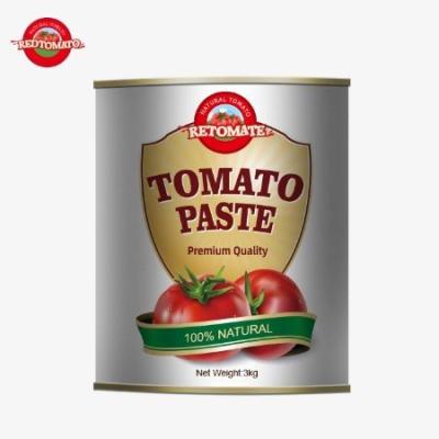 China Canned Tomato Paste Complies With ISO  HACCP BRC And FDA Production Standards for sale