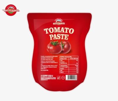 China Sachet Tomato Paste 50g 56g 70g Stand Up Sachet Tomato Paste Wholesale No Additive 100 Purity For Cook for sale