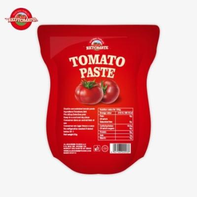 China The 340g Stand-Up Sachet Of Tomato Paste Complies With ISO, HACCP And BRC Factory Pricing Adherence for sale