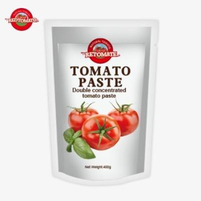 China 400g Stand-Up Sachet Tomato Paste Convenient Flavorful With Purity Ranging From 30% To 100% for sale