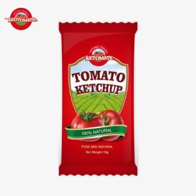 China 10g Sachet Of Ketchup With Sweet And Sour Taste And Pure Natural Flavor for sale