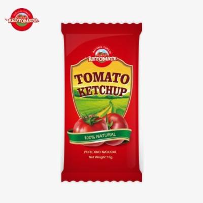 Chine 10 grammes de ketchup de tomate, goût sucré et riche, goût pur et naturel à vendre