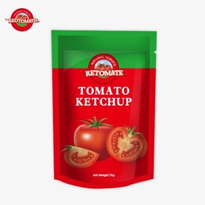 China 70g Ketchup Sachet Pure Natural Flavor China Factry Produce Preferential Price for sale