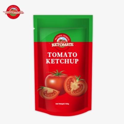 China OEM China Factory Price 100g Sweet And Sour Dipping Sauce Pouch Ketchup, Pure Natural Condiment for sale