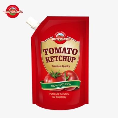 China OEM 200g Sachet Ketchup With Pure Natural Flavor Perfect For Factory Price In China for sale