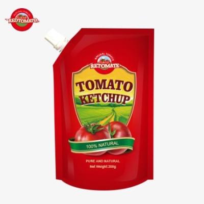 China OEM 200g Sachet Ketchup With Pure Natural Flavor, Perfect For China Factory Price for sale