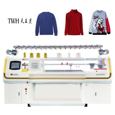 China High Quality Dual System Computer Flat Knitting Machine Sweater Making Machine à venda