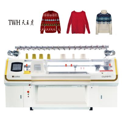 China For the knitting industry Three System 14gg sweater flat knitting machine price à venda